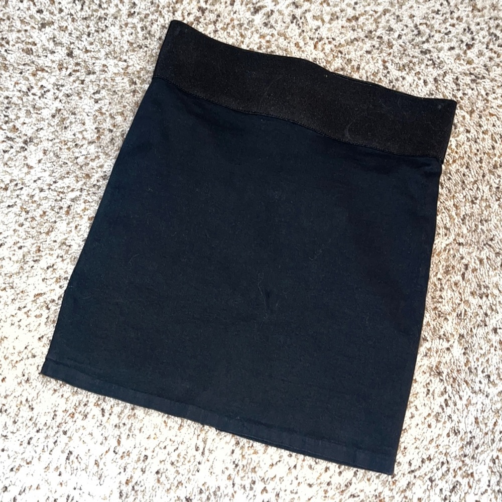 CHARLEY 5.0 Black Mini Skirt